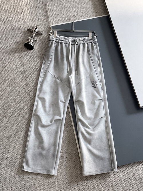 Loewe High - quality Casual Pants with Logo and Custom Fabric