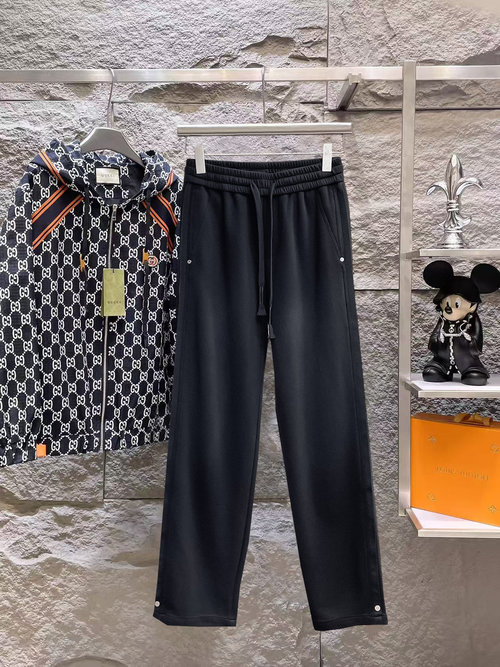 Balenciaga Classic Logo Comfortable Casual Pants