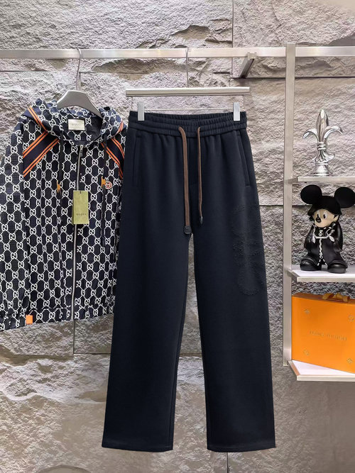 Loewe New Casual Pants with Logo for Comfort