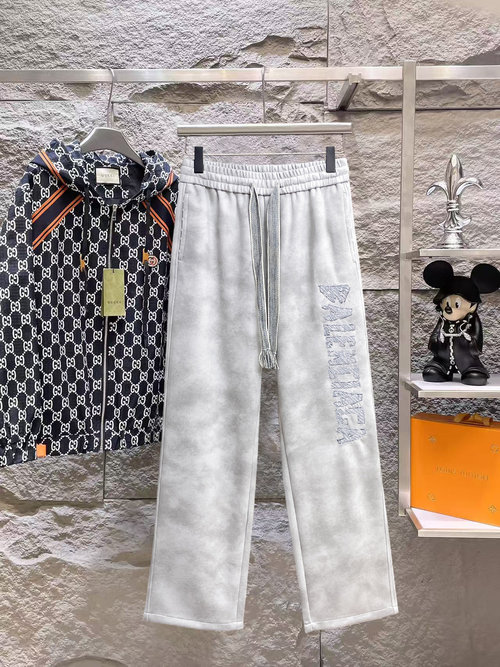 Balenciaga New Style Logo Leisure Pants with High Comfort