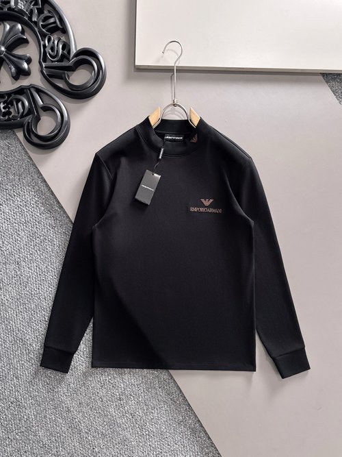 Armani Fashionable Long-Sleeved T-Shirt with Good Comfort