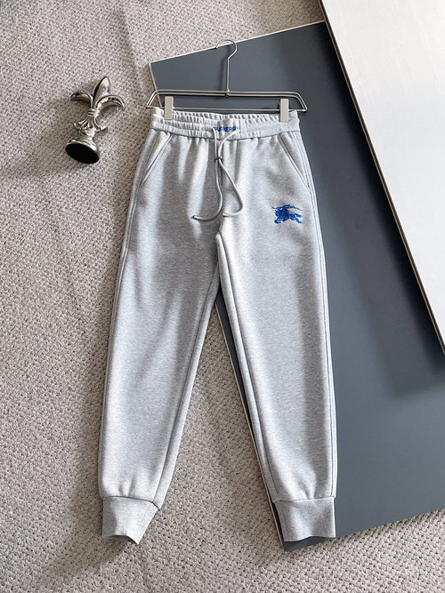 Burberry High - end Logoed Casual Pants with Custom Fabric