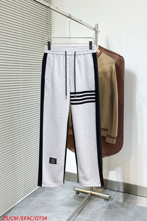 Thom Browne New Arrival Logo Casual Pants with Great Comfort