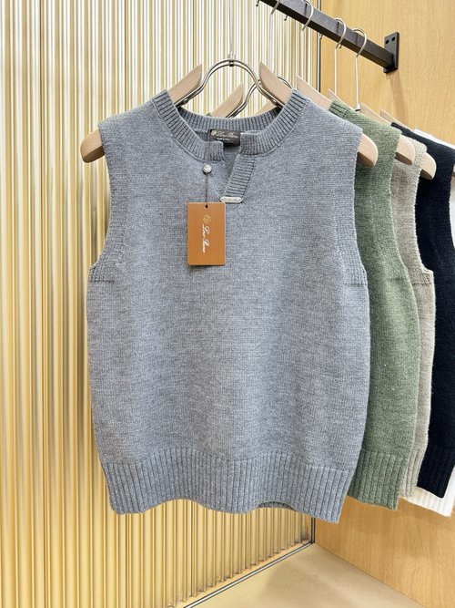 Loro Piana Imported Wool Sweater, Simple Design, Comfortable