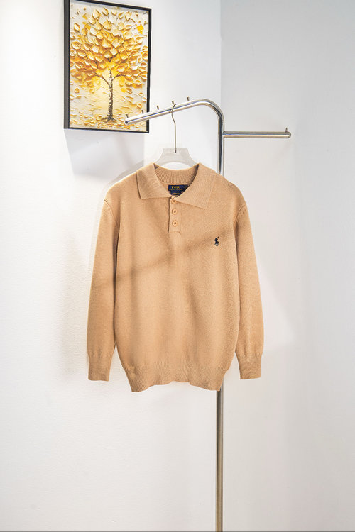 Polo Ralph Lauren Limited Edition Button-Open Knit Sweater in 3 Colors