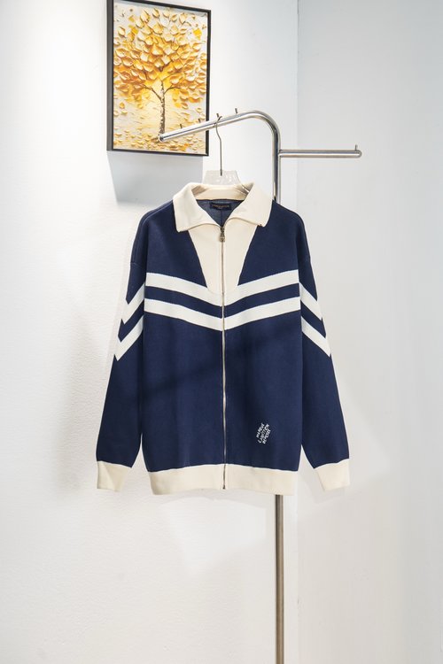 Louis Vuitton Cotton Knit Waistcoat with Nautical Patterns