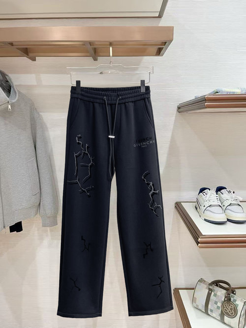 Givenchy Stylish Casual Pants with LOGO, Exceptional Comfort