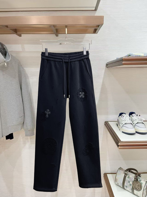 Chrome Hearts Stylish Casual Pants with LOGO, Exceptional Comfort