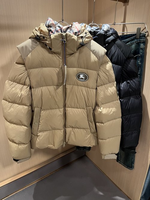 Burberry Memory Fabric Jacket with Silicone Branding