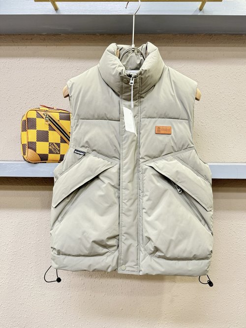 Brunello Cucinelli Stylish Down Vest for Comfort