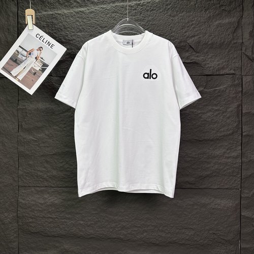 Loewe Embroidered Logo Cotton Couple T-Shirts