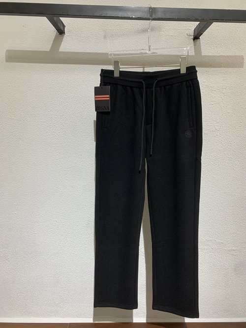 Zegna Classic Straight Casual Sweatpants in Two Colors