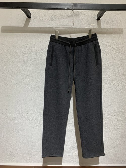 Zegna Classic Straight Casual Sweatpants in Two Colors