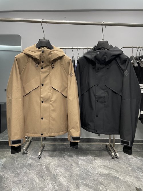 Loro Piana Waterproof Outdoor Jacket with Reflective Details