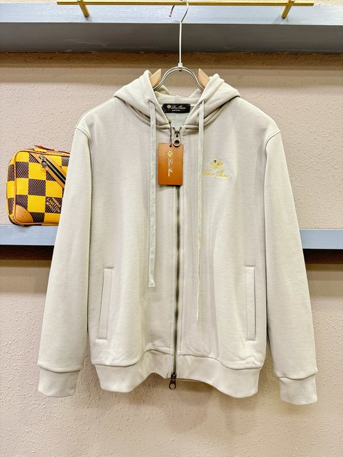 Loro Piana Imported Fabric Cozy Jacket, Premium Accessories