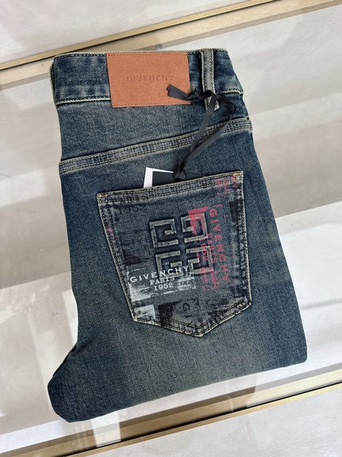 Givenchy Original Denim Jeans, Super Customized, Premium