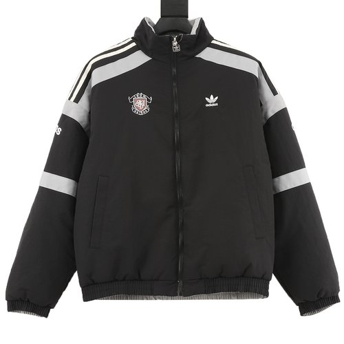 Versace Reversible Padded Sports Cotton Jacket, Dual Style