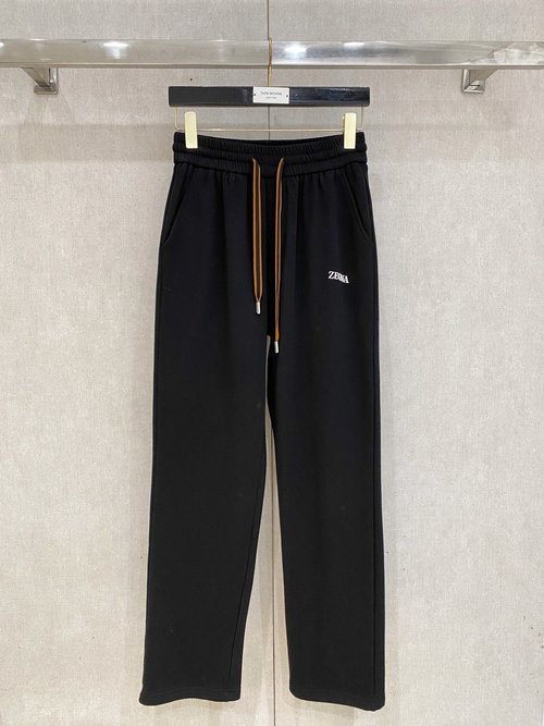 Zegna Warm and Stylish Straight-leg Casual Pants