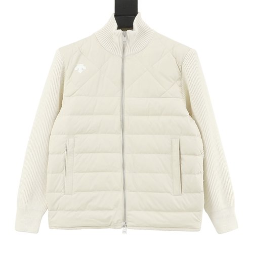 Descente Lightweight Knit Collar Down Jacket