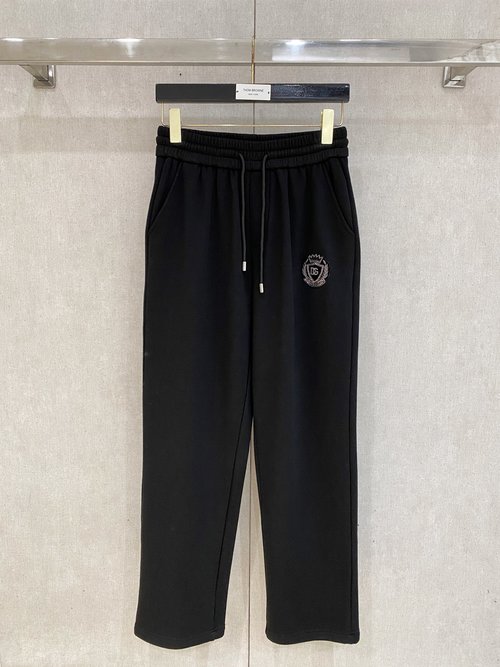 Dolce & Gabbana Warm and Stylish Straight-leg Casual Pants