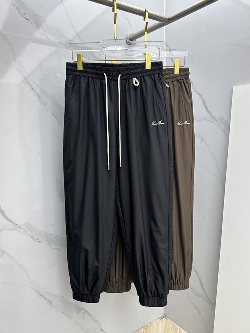 Loro Piana Luxury Casual Pants with Exquisite Details