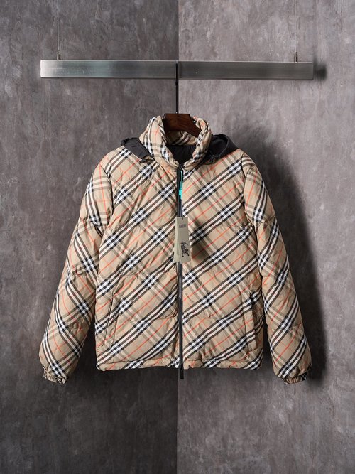 Burberry Double-sided Down Jacket with Horse Logo