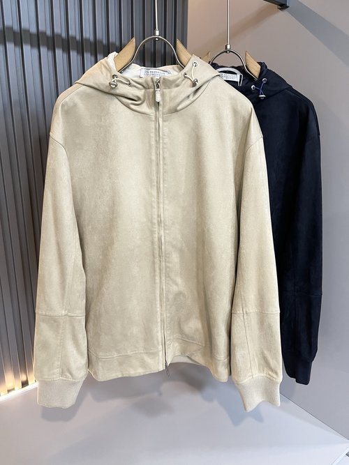 Loewe Fashionable Jacket with Logo Zipper, Offering High Value