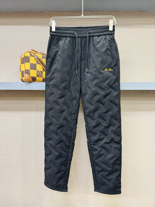 Loro Piana Windproof and Warm Down Pants for Cold Weather