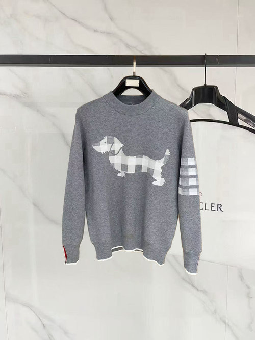 Thom Browne Premium Wool Blend Sweater for Everyday Wear