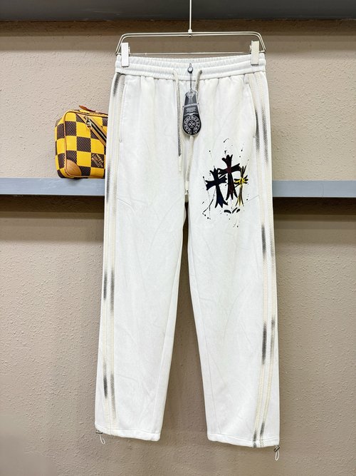 Chrome Hearts Stylish and Comfortable Casual Pants with Exquisite Details