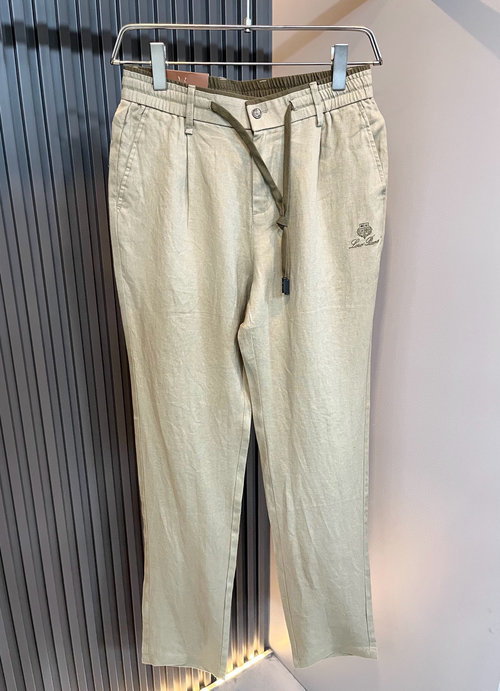 Loro Piana Comfortable and Stylish Linen Casual Pants