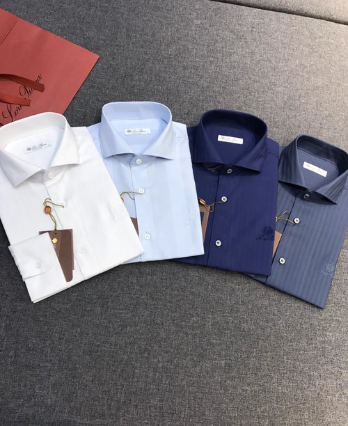 Prada Business Casual Jacquard Long-Sleeve Shirt