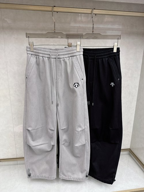 Descente Classic Logo Casual Pants in Custom Fabric