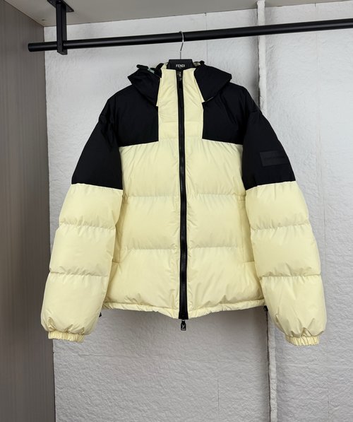 Louis Vuitton Monogram Patchwork Sleeve Down Jacket