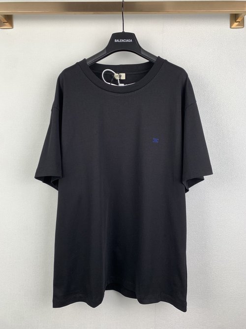 Celine Embroidered Cotton Knit Loose T - Shirt