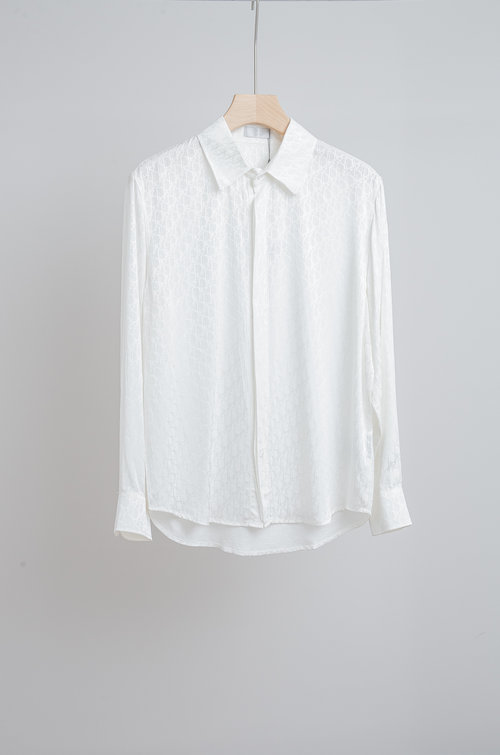 Dior Full Jacquard Shirt with Classic Letter Patterns