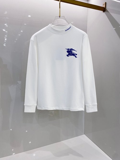 Burberry Fashionable Long-sleeved T-shirt with Good Comfort
