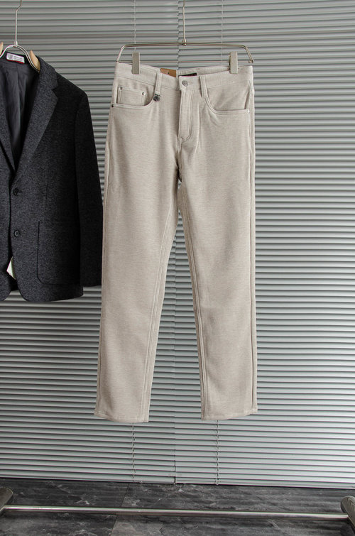 Loro Piana Retro Corduroy Casual Pants with Natural Cotton