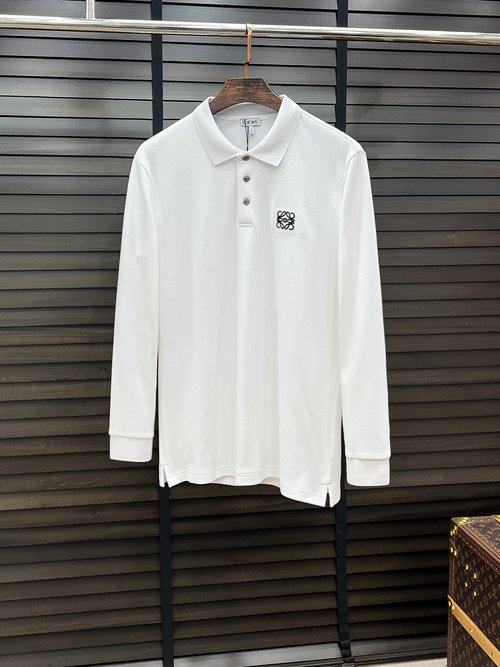 Loewe Unisex Long-Sleeve Polo with Premium Design