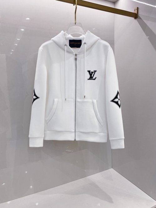 Louis Vuitton Zippered Sweatshirt for Comfort and Style