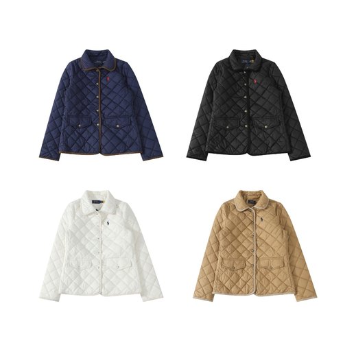 Polo Ralph Lauren Classic Quilted Cotton Coat in 4 Colors