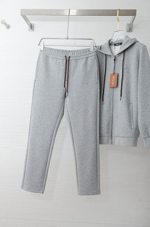 Loro Piana Fashionable Casual Sports Suit with High - Quality Craft
