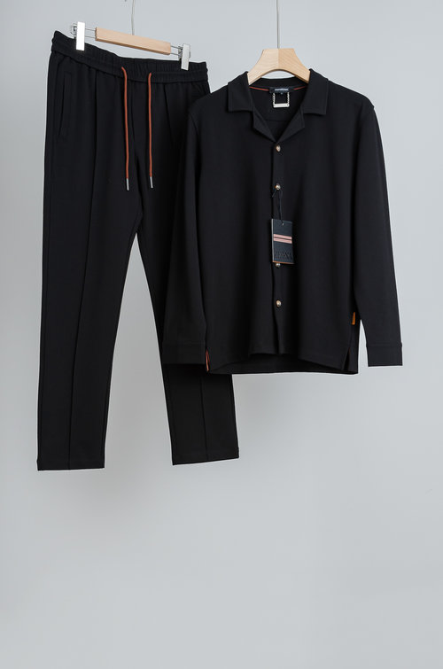 Zegna Fashionable Leisure Sports Suit with High-quality Craftsmanship