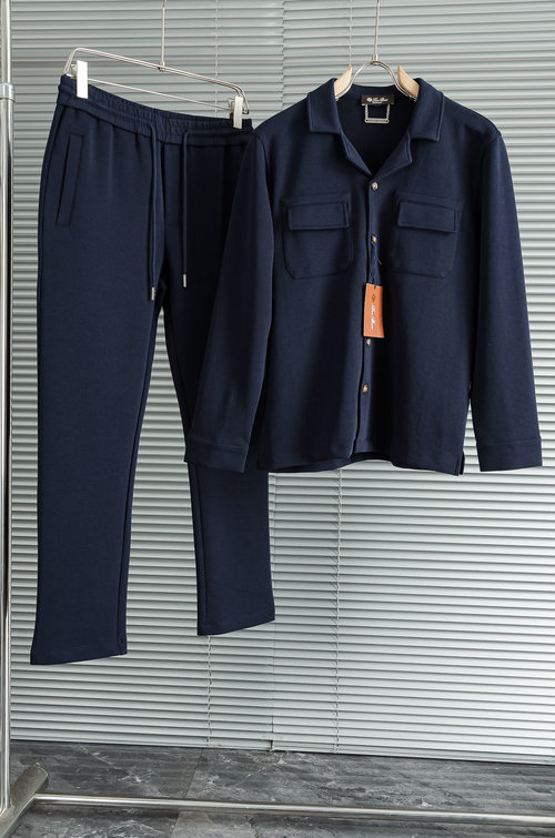 Loro Piana Fashionable Comfortable Sports Suit with High - end Craftsmanship