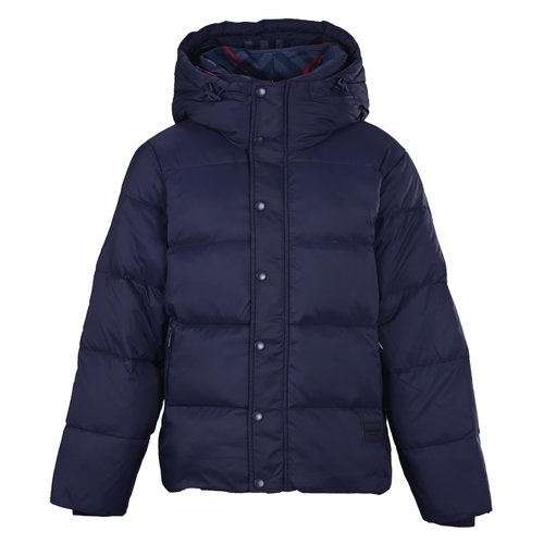 Burberry Silicone Logo Down Jacket with Cashmere Collar