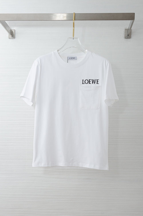 Loewe Imported Long-staple Cotton Round Neck T-Shirt