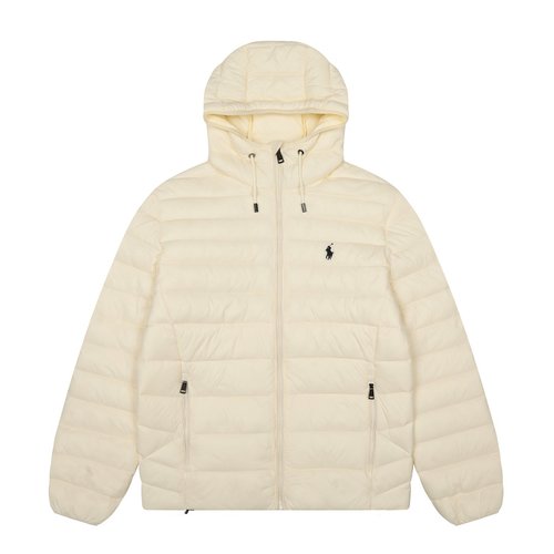 Polo Ralph Lauren Unisex Hooded Down Jacket with Multiple Colors