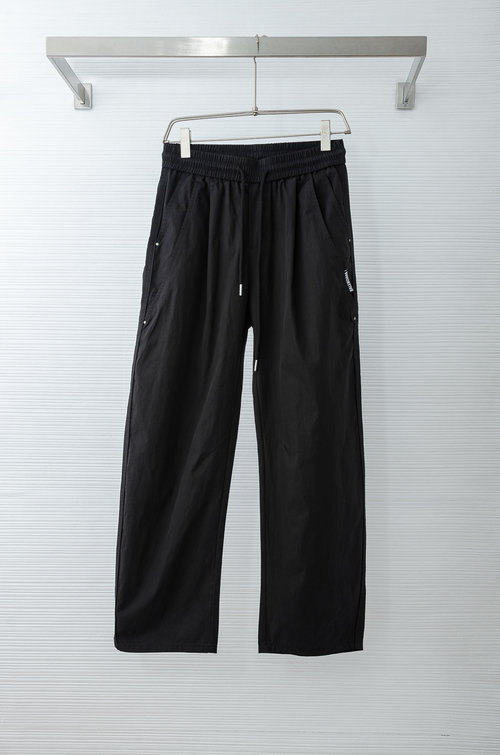 Balenciaga Comfortable Loose-leg Cotton Casual Pants