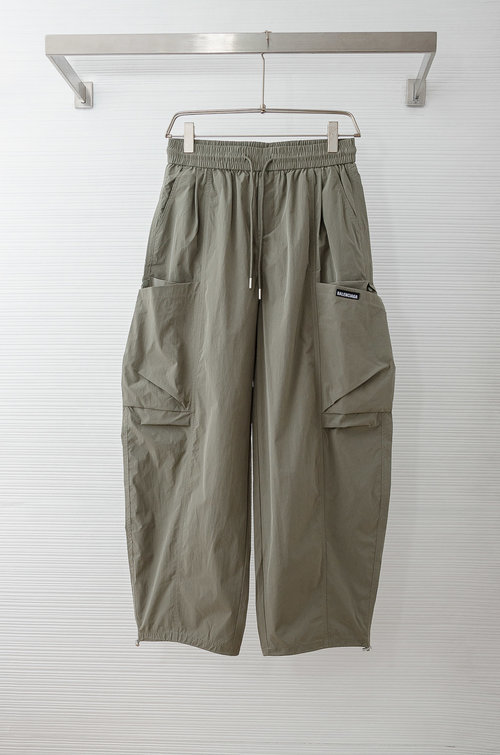 Balenciaga Loose-Legged Casual Pants, Comfortable and Durable