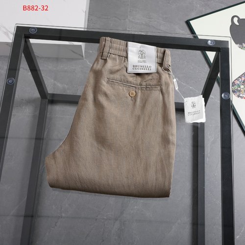 Brunello Cucinelli Linen Fabric within a Specific Size Range